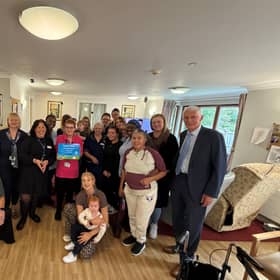 20th Anniversary celebrations at Forest View care home in Burgess Hill, West Sussex