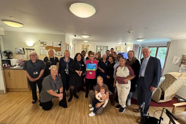 20th Anniversary celebrations at Forest View care home in Burgess Hill, West Sussex