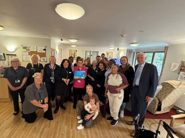 20th Anniversary celebrations at Forest View care home in Burgess Hill, West Sussex