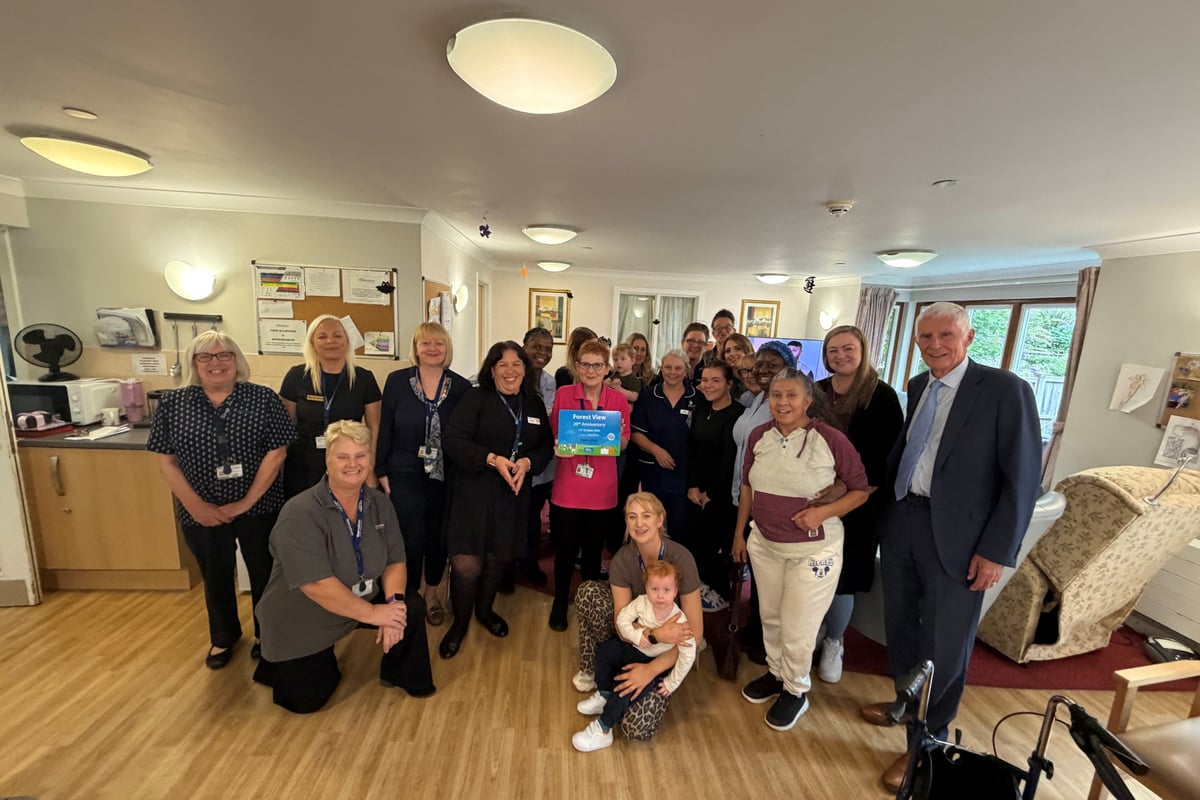 Burgess Hill care home celebrates 20 years of care