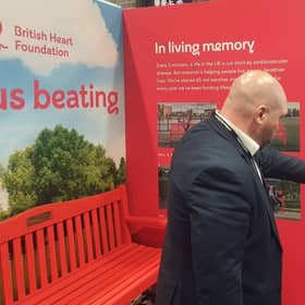Peter Lamb, Labour MP for Crawley, meeting with the British Heart Foundation