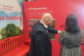 Peter Lamb, Labour MP for Crawley, meeting with the British Heart Foundation