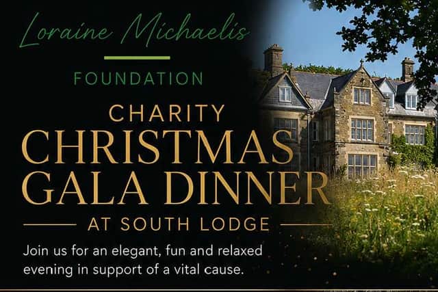 Loraine Michaelis Foundation’s first Christmas Gala Dinner at South Lodge