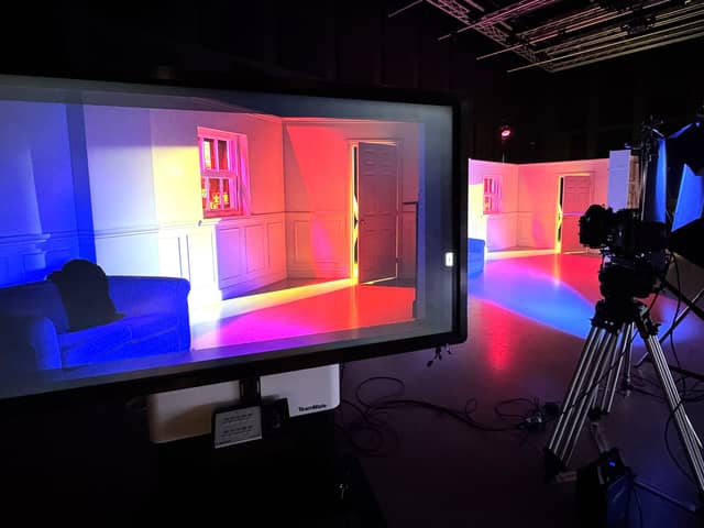 The new set can be used in conjunction with other equipment to create realistic settings
