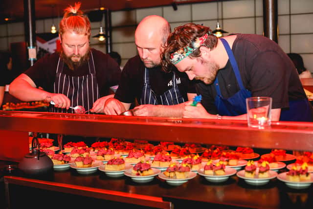 Brighton's top chefs converge on MOSHIMO to create plant-based food that is put to customers' vote
