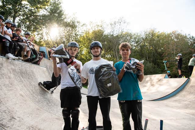 Southwater Skate Jam winners