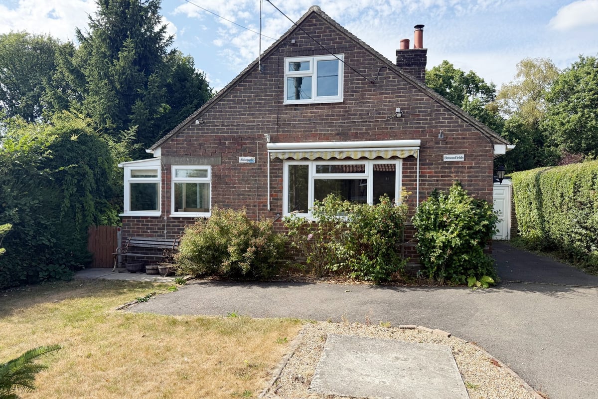 Uckfield area bungalow with potential goes up for auction