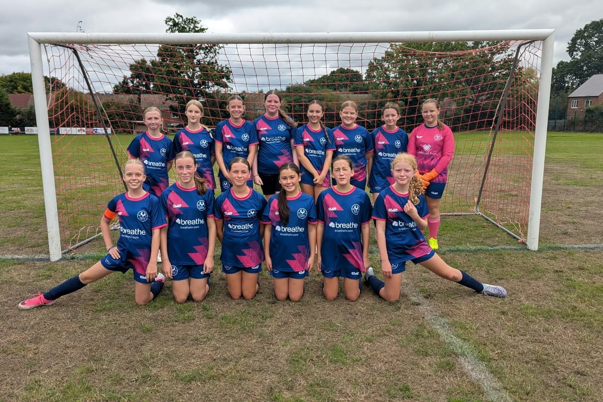 From the pitch up: Horsham Eagles FC welcomes two new girls youth teams