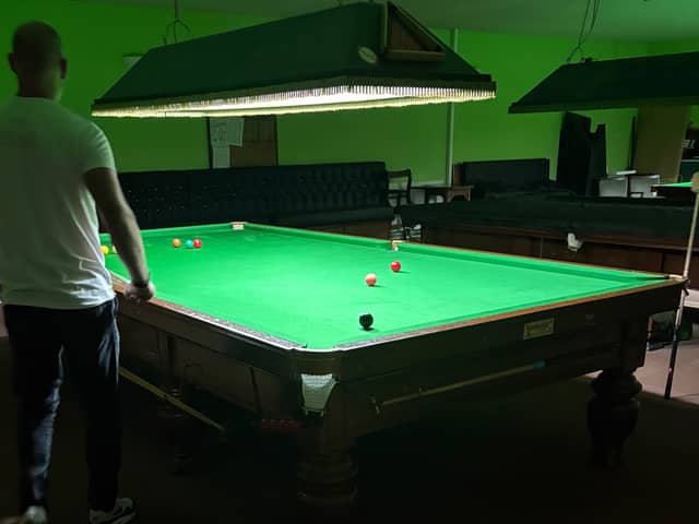 Action from Warnham Comrades Club