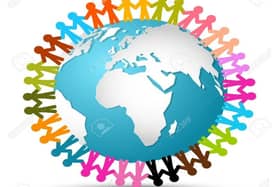 The peoples of the world together