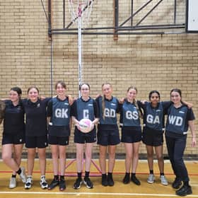 Ark Alexandra Year 9 netball team 31-2 victory over Rye College