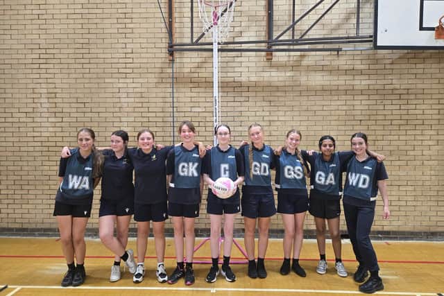 Ark Alexandra Year 9 netball team 31-2 victory over Rye College