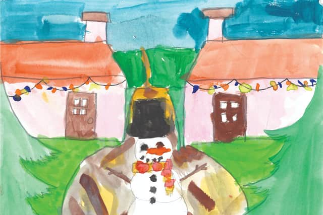 Secondary category winner and overall runner up by Albert, Year 7.