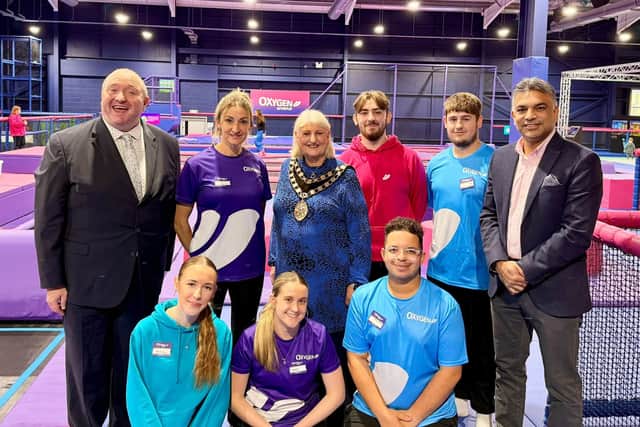 Official opening of Oxygen Crawley attended by the Mayor of Crawley