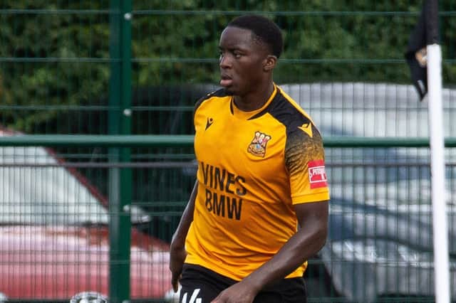 Ade Adeyinka is collecting the man of the match awards this season
