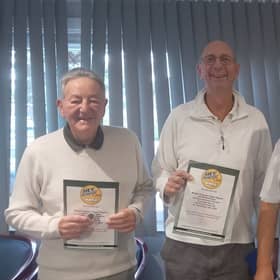 Michael Gallagher, Richard Krupa, Roger Wiggins with their hot shot certificates