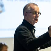 Professor Tim Lang, keynote speaker at the recent Chichester Food Security Conference (photo courtesy of Paul Gonella)