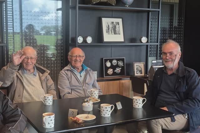 Gents enjoying the day