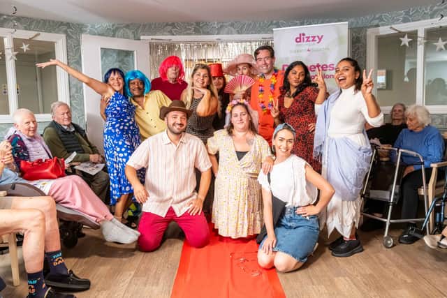 Darlington Court hosted a fashion show to raise money for a local diabetes charity