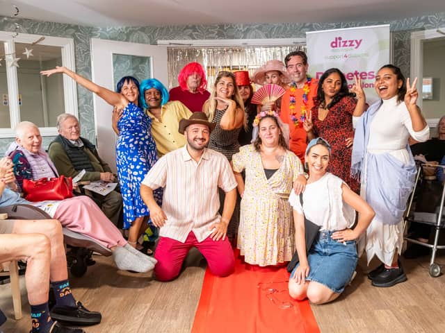 Darlington Court hosted a fashion show to raise money for a local diabetes charity