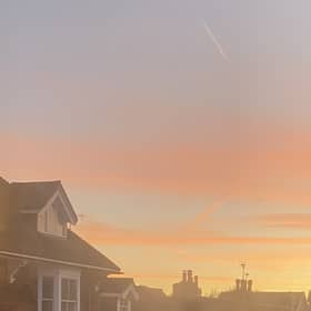 Sunset over the High Street