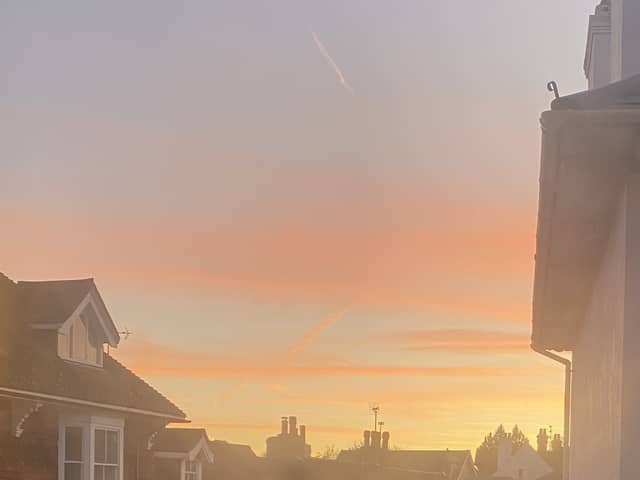 Sunset over the High Street