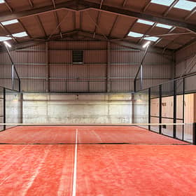 Padel at Housedean inside court