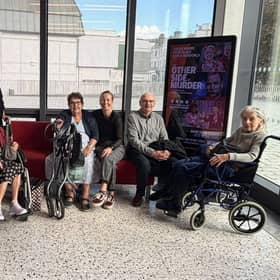 Residents enjoy a visit to The Congress Theatre, Eastbourne