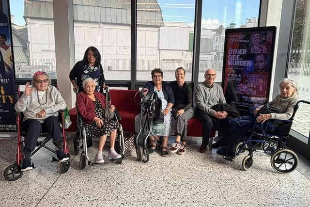 Residents enjoy a visit to The Congress Theatre, Eastbourne