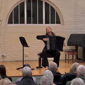 Sofia Ros at the Horsham Music Circle
