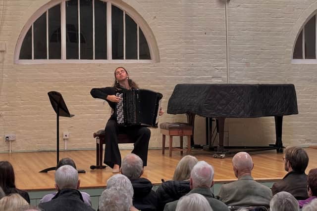 Sofia Ros at the Horsham Music Circle