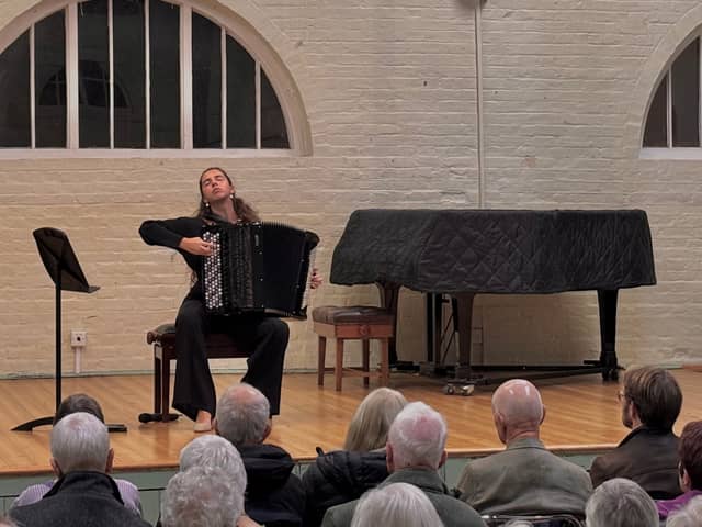 Sofia Ros at the Horsham Music Circle