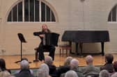 Sofia Ros at the Horsham Music Circle