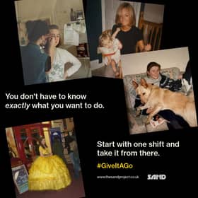 GiveItAGo social media campaign invites the community to share their first job stories