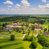 Worth Abbey and grounds