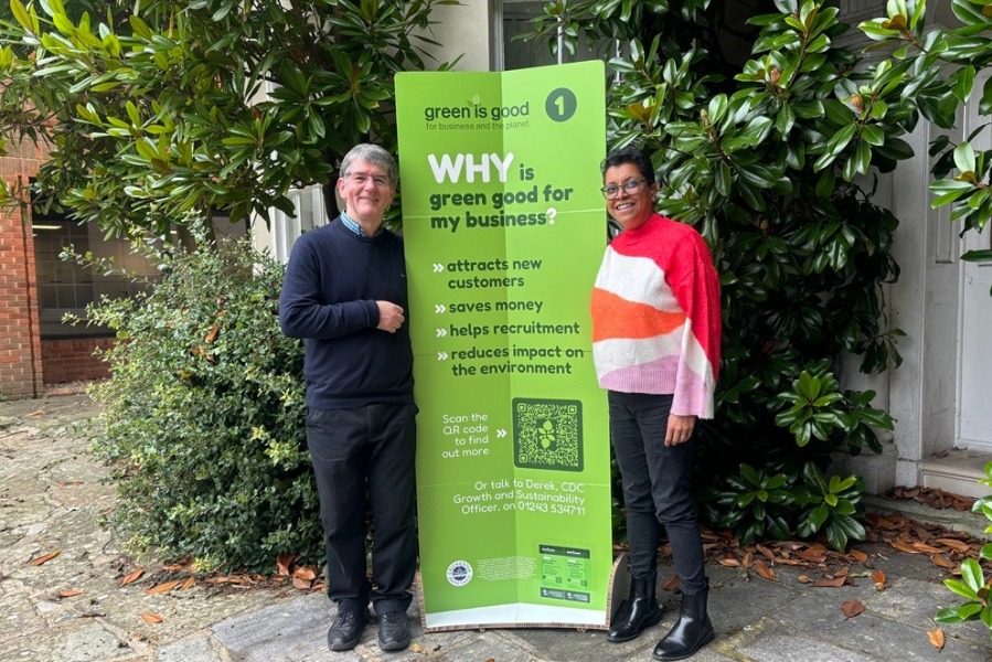 Free sustainability events announced to help Chichester District businesses cut costs and boost resilience