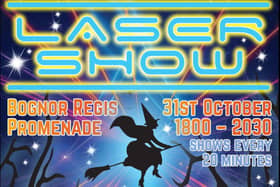 Bognor Regis Town Council's Halloween Laser Show 'Haunted Horizons'
