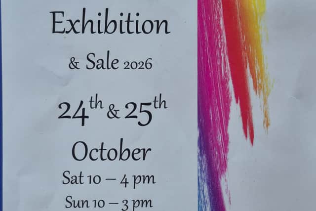Saturday and Sunday, Fabulous Art Exhibition & Sale at the Memorial Hall