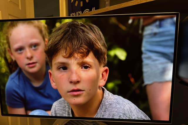 Young actor in "Comic"
