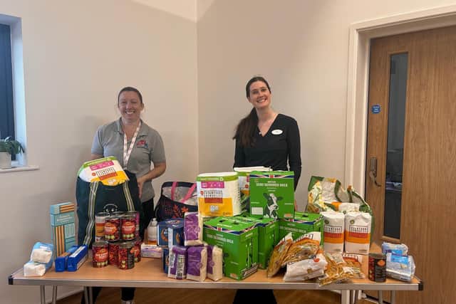 Anna Sharkey
Bentswood Hub C.I.C. Director , alongside Specsavers store manager Millie Denyer