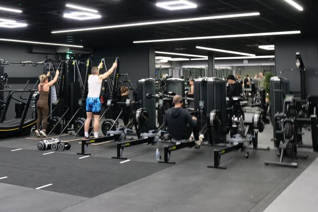 Members making the most of the expanded fitness and functional training facilities at Worthing Leisure Centre.