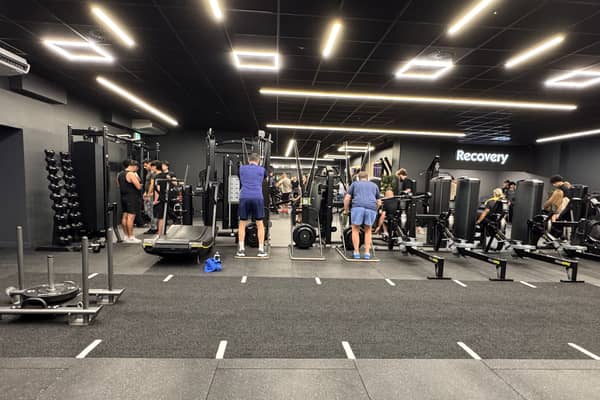 Customers enjoying the new gym at Worthing Leisure Centre following its official opening on Monday 19 October, as part of South Downs Leisure's £2 million redevelopment in partnership with Inspace Fitness.