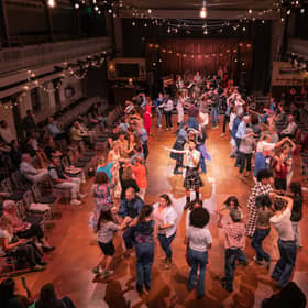 Cast of Ceilidh in Baltimore