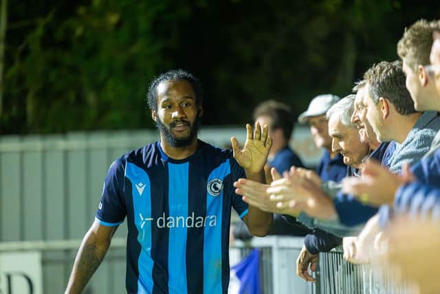 Rushaar Samuel-Smikle of Crowborough Athletic
