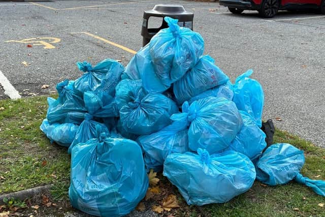 Rubbish collected
