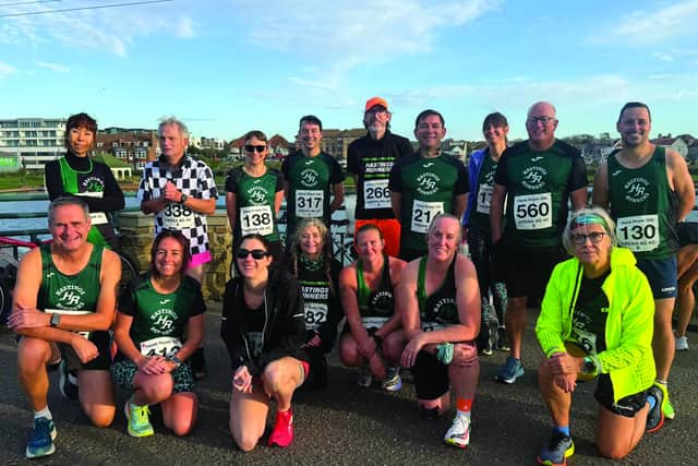 Hastings runners sent 16 of multiple age catgories to the Hove Prom 10k.