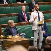 Speaking in Parliament 
