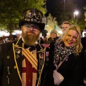 Mims Davies MP thrilled to join East Grinstead Community Bonfire