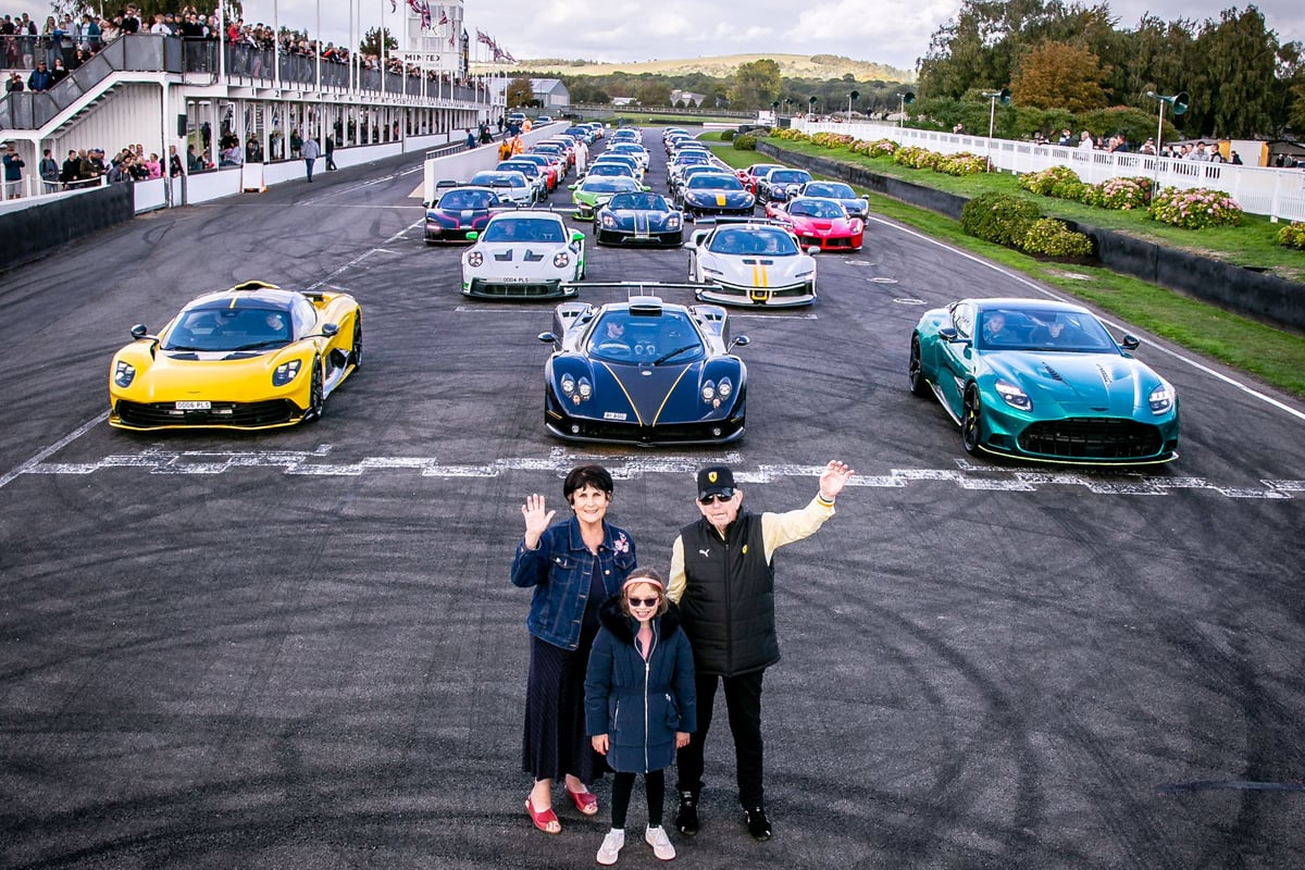 Record-breaking £14,489 raised for The Sussex Snowdrop Trust at Saywell International Supercar Track Day