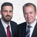 Ross Baumann (left), Senior Financial Planning Manager at CB Financial Advisers, and  Carpenter Box Tax Partner Stuart Noakes (right).